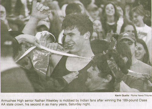 Nathan Weekley -- 2002 State Champ